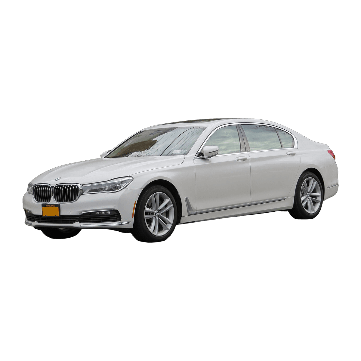 BMW M760Li car tyre replacement