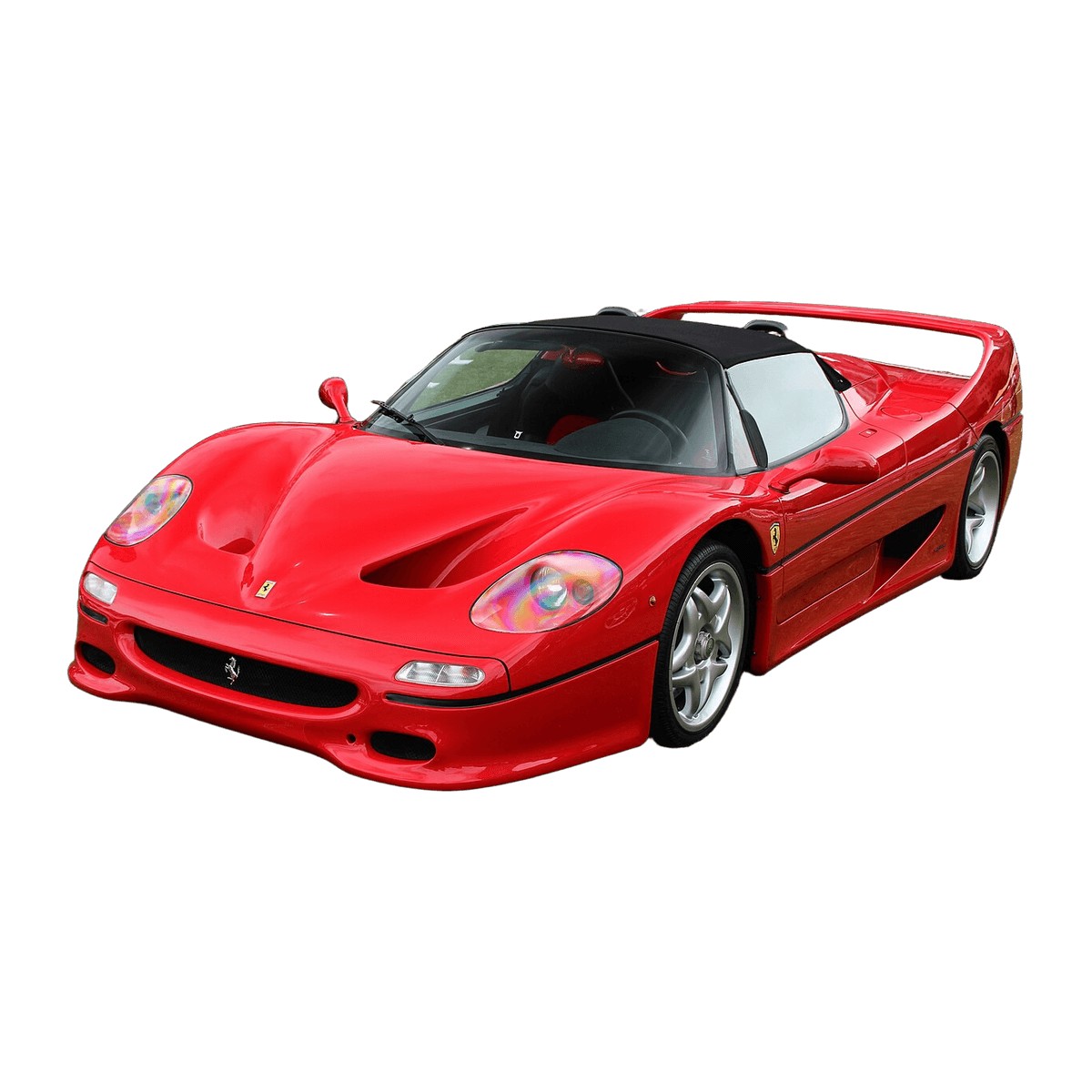 Ferrari F50 car tyre replacement