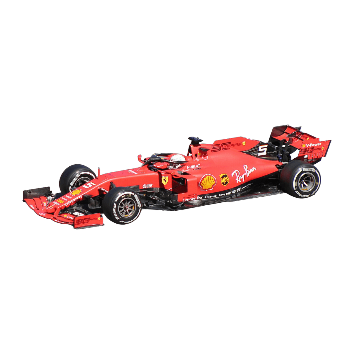 Ferrari SF90 car tyre replacement