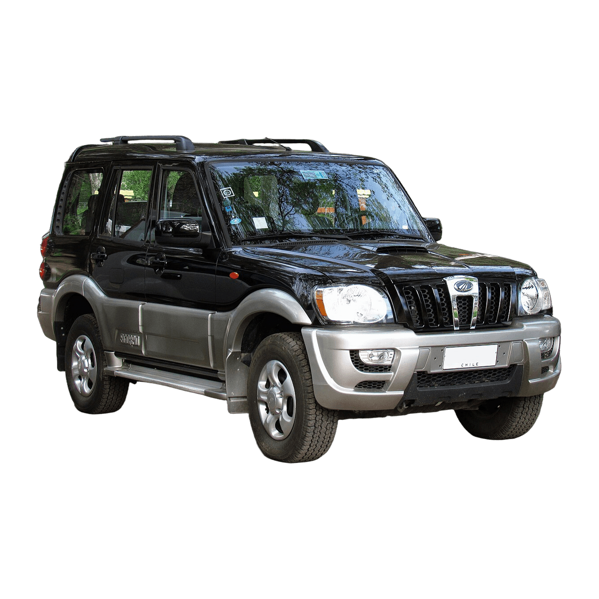 Mahindra Scorpio N car tyre replacement