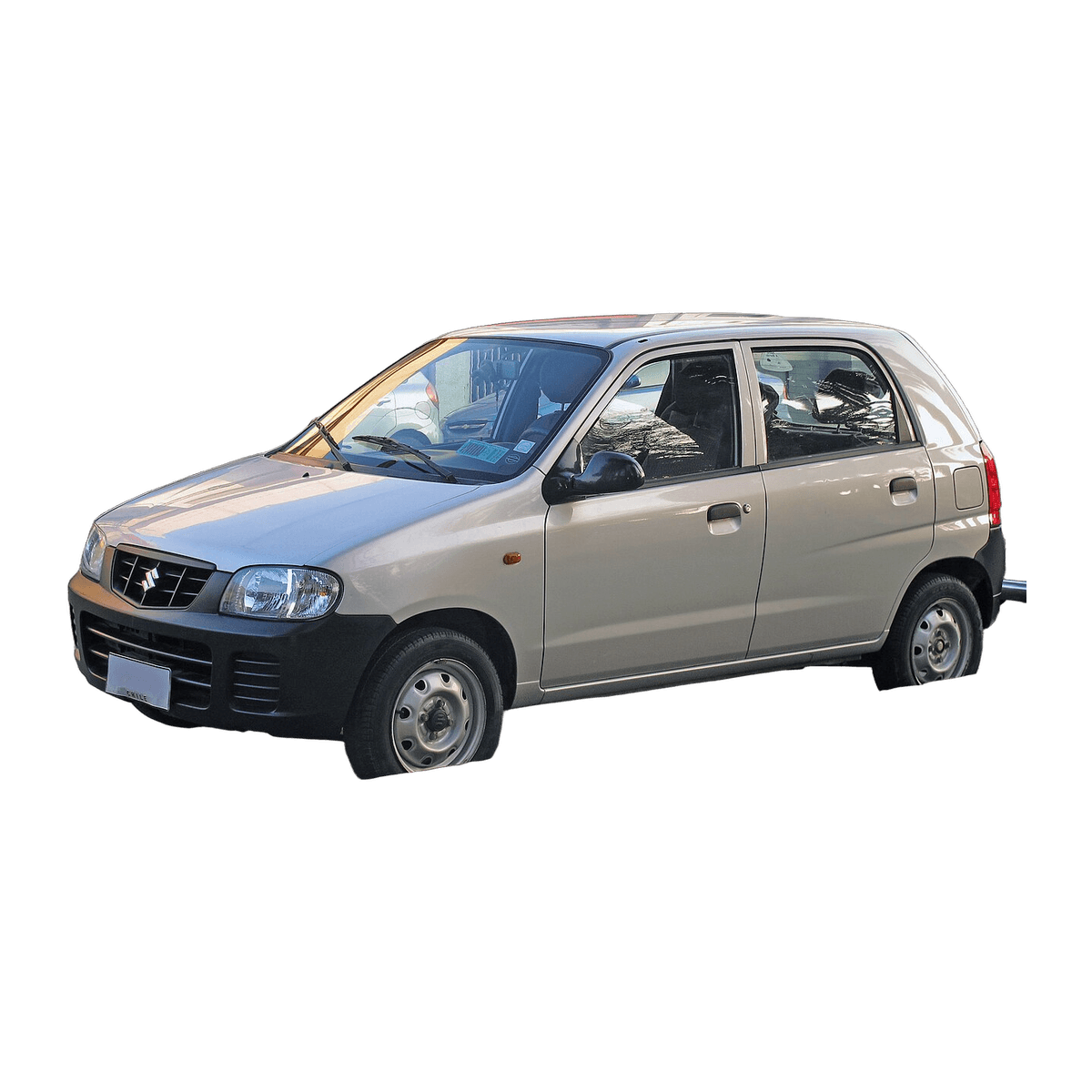 Maruti Suzuki Omni car tyre replacement