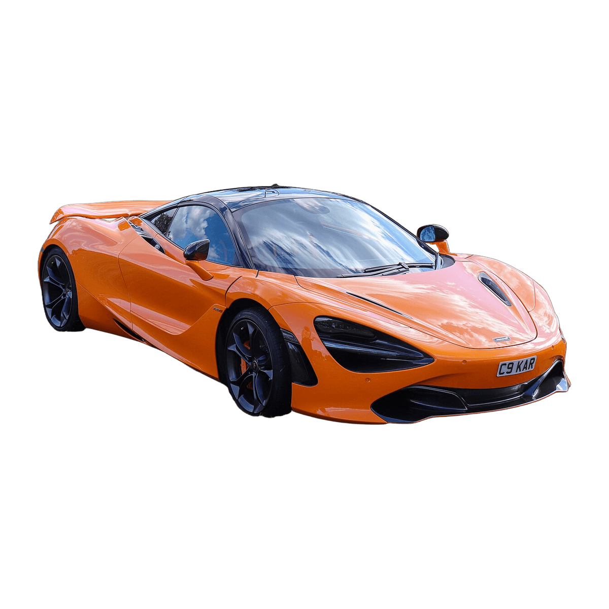 McLaren 750S car tyre replacement